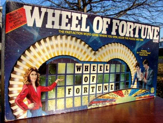 Wheel Of Fortune The Old Bored Game